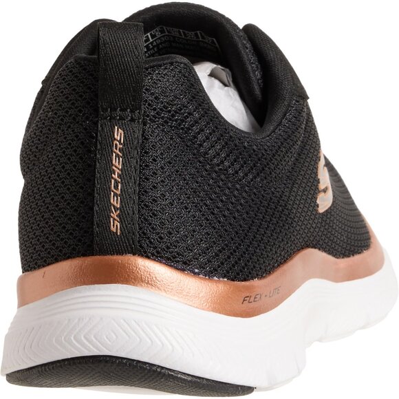 NEW Skechers Flex Appeal 4.0 Sneakers in black For Women 925 4s2 - Picture 6 of 9
